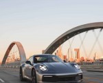 2023 Porsche 911 Carrera T (Color: GT Silver Metallic) Front Three-Quarter Wallpapers 150x120