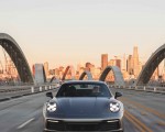 2023 Porsche 911 Carrera T (Color: GT Silver Metallic) Front Wallpapers 150x120