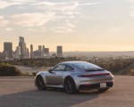 2023 Porsche 911 Carrera T (Color: GT Silver Metallic) Rear Three-Quarter Wallpapers 150x120