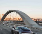 2023 Porsche 911 Carrera T (Color: GT Silver Metallic) Rear Three-Quarter Wallpapers 150x120