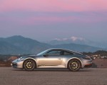 2023 Porsche 911 Carrera T (Color: GT Silver Metallic) Side Wallpapers 150x120