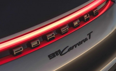 2023 Porsche 911 Carrera T (Color: GT Silver Metallic) Tail Light Wallpapers 450x275 (181)