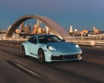 2023 Porsche 911 Carrera T (Color: Gulf Blue) Front Three-Quarter Wallpapers 150x120