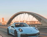 2023 Porsche 911 Carrera T (Color: Gulf Blue) Front Three-Quarter Wallpapers 150x120