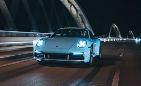 2023 Porsche 911 Carrera T (Color: Gulf Blue) Front Wallpapers 450x275 (111)