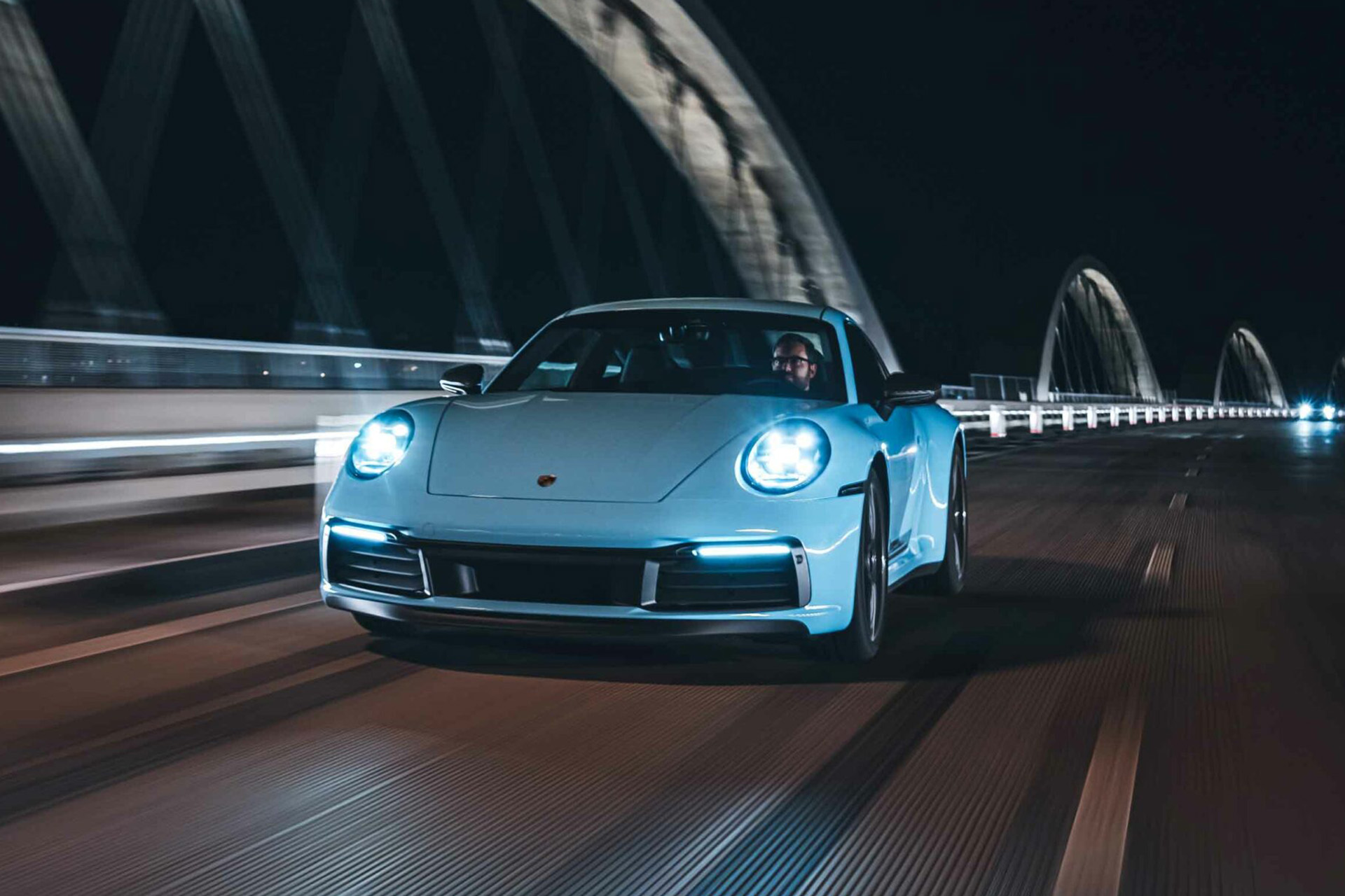 2023 Porsche 911 Carrera T (Color: Gulf Blue) Front Wallpapers #111 of 192
