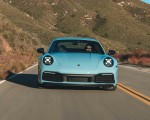 2023 Porsche 911 Carrera T (Color: Gulf Blue) Front Wallpapers 150x120