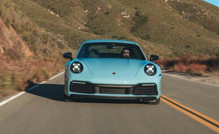 2023 Porsche 911 Carrera T (Color: Gulf Blue) Front Wallpapers 450x275 (91)