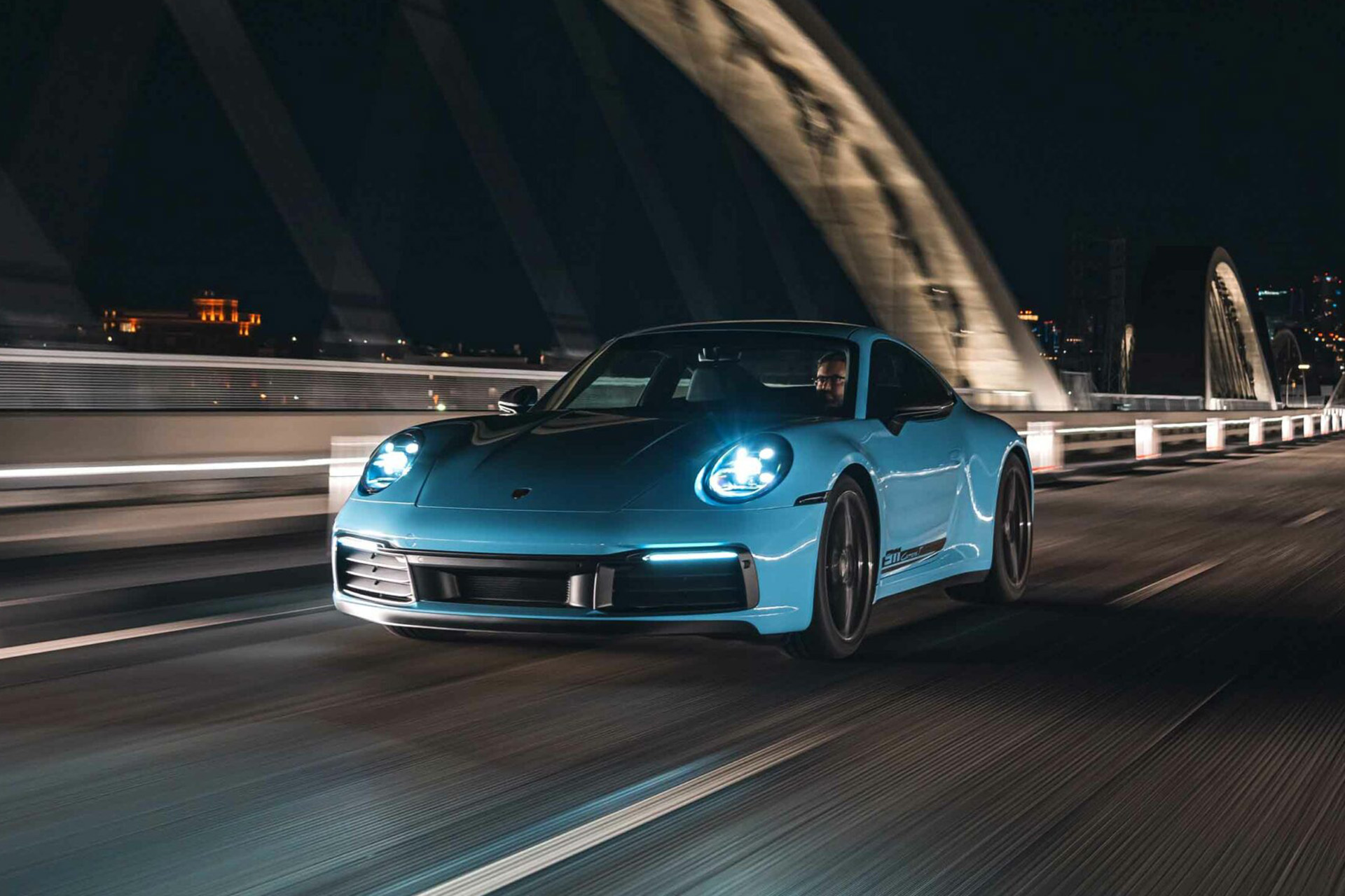2023 Porsche 911 Carrera T (Color: Gulf Blue) Front Wallpapers #113 of 192