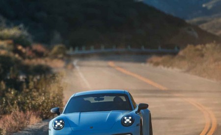 2023 Porsche 911 Carrera T (Color: Gulf Blue) Front Wallpapers 450x275 (94)