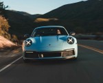 2023 Porsche 911 Carrera T (Color: Gulf Blue) Front Wallpapers 150x120