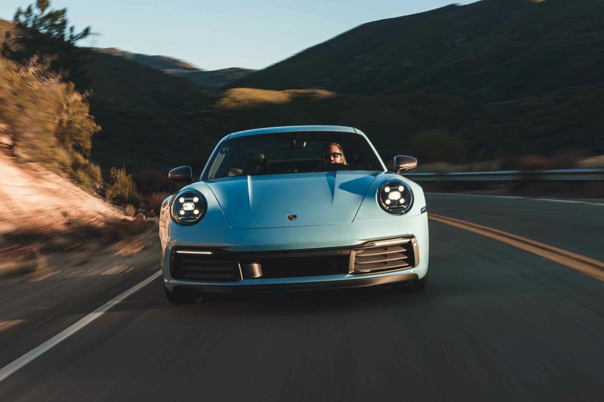 2023 Porsche 911 Carrera T (Color: Gulf Blue) Front Wallpapers #99 of 192