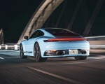 2023 Porsche 911 Carrera T (Color: Gulf Blue) Rear Three-Quarter Wallpapers 150x120