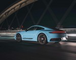 2023 Porsche 911 Carrera T (Color: Gulf Blue) Rear Three-Quarter Wallpapers 150x120