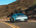 2023 Porsche 911 Carrera T (Color: Gulf Blue) Rear Wallpapers 150x120