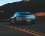 2023 Porsche 911 Carrera T (Color: Gulf Blue) Rear Wallpapers 150x120