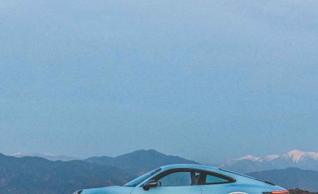 2023 Porsche 911 Carrera T (Color: Gulf Blue) Side Wallpapers 450x275 (125)