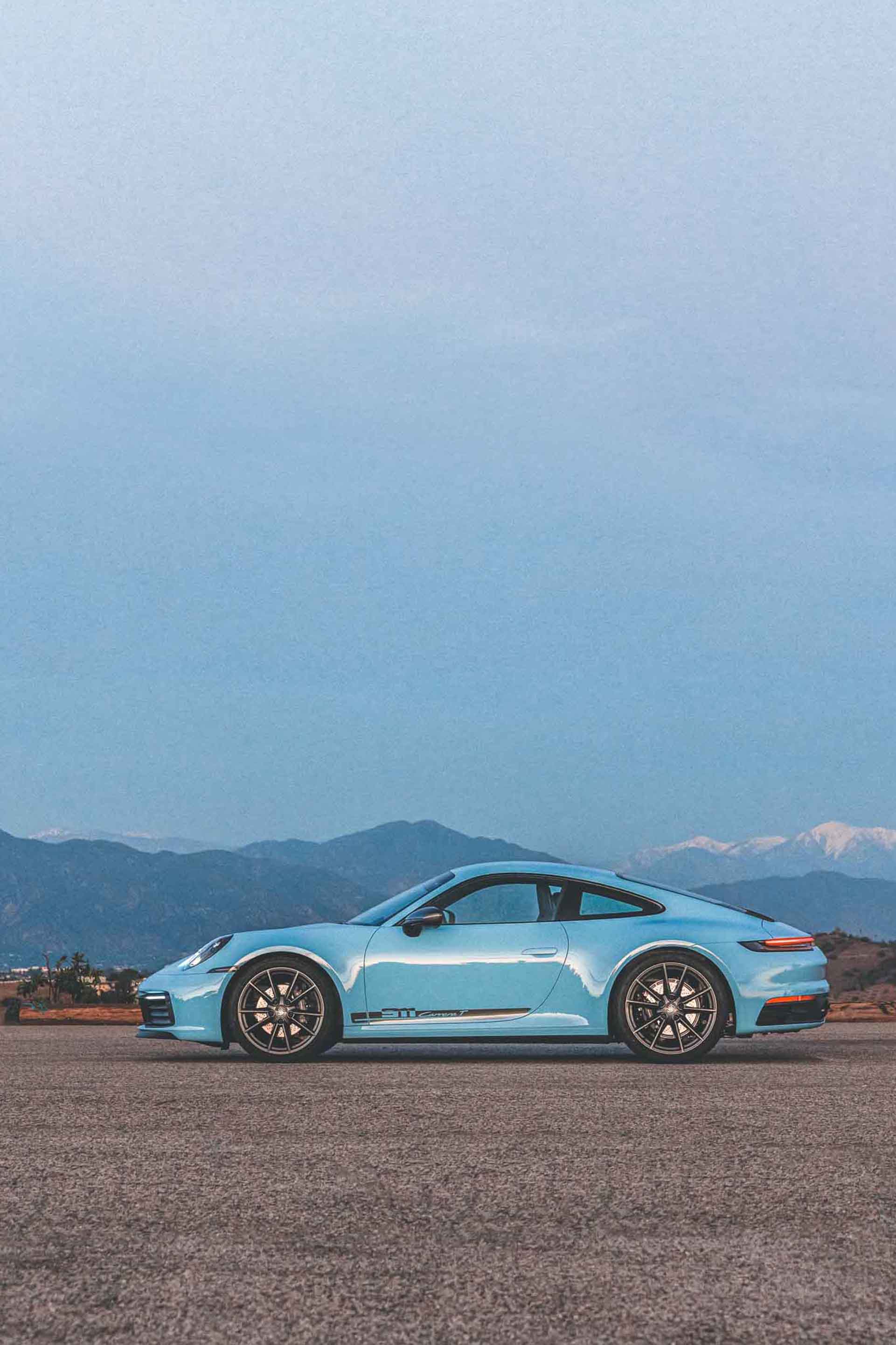 2023 Porsche 911 Carrera T (Color: Gulf Blue) Side Wallpapers #125 of 192