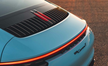 2023 Porsche 911 Carrera T (Color: Gulf Blue) Tail Light Wallpapers 450x275 (136)