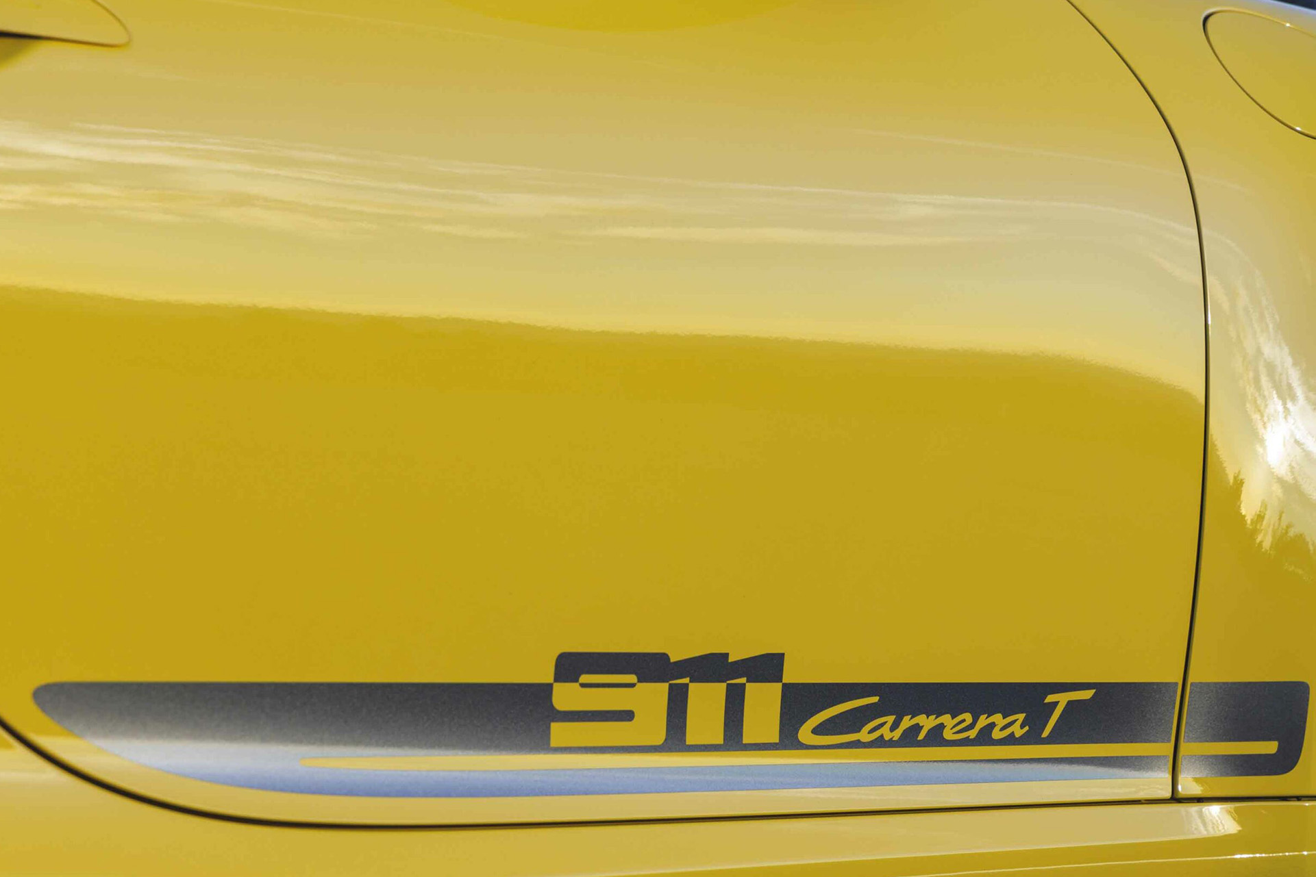 2023 Porsche 911 Carrera T (Color: Racing Yellow) Badge Wallpapers #73 of 192