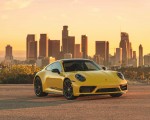 2023 Porsche 911 Carrera T (Color: Racing Yellow) Front Three-Quarter Wallpapers 150x120