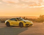 2023 Porsche 911 Carrera T (Color: Racing Yellow) Front Three-Quarter Wallpapers 150x120