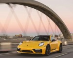 2023 Porsche 911 Carrera T (Color: Racing Yellow) Front Three-Quarter Wallpapers 150x120