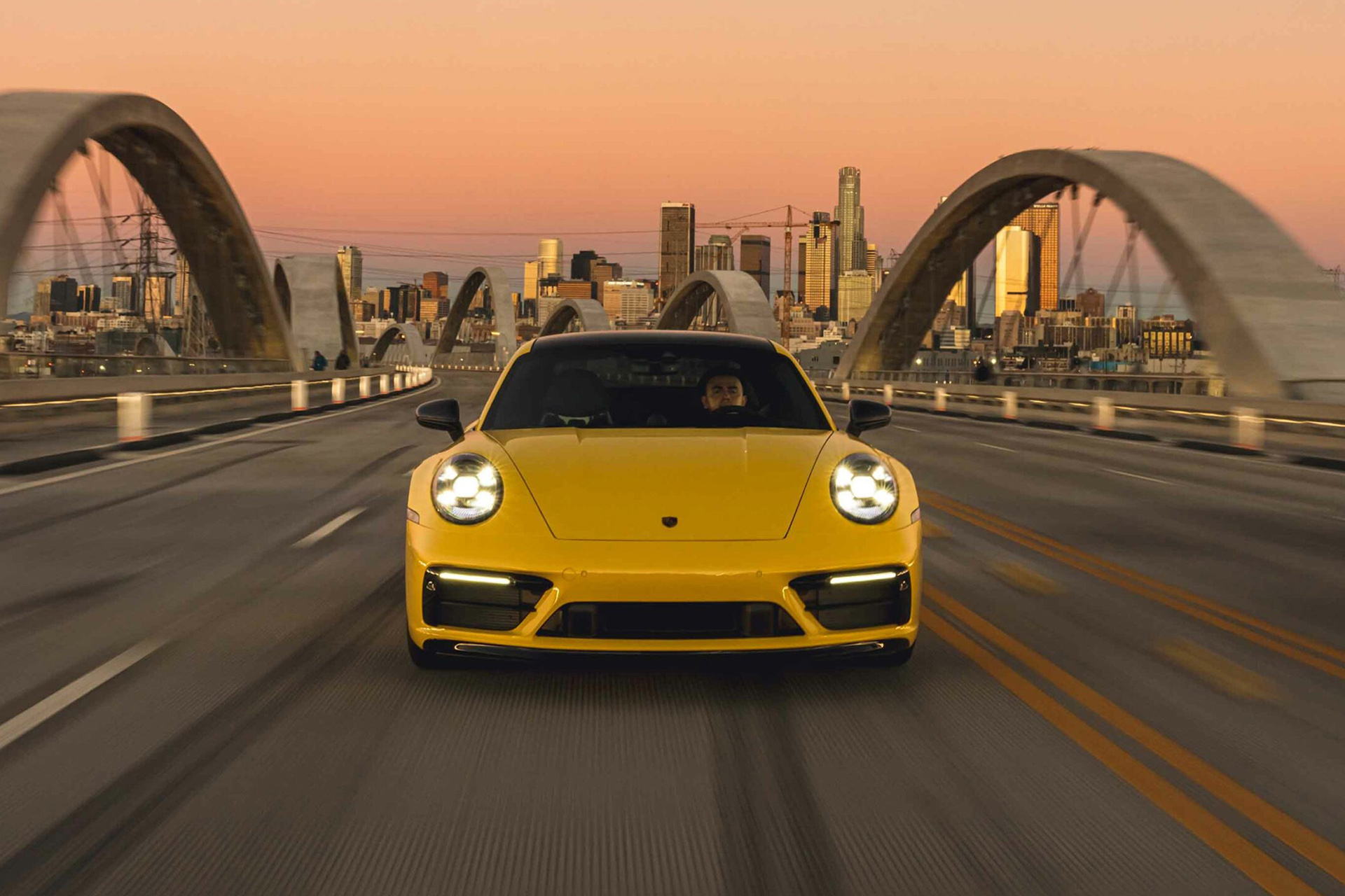 2023 Porsche 911 Carrera T (Color: Racing Yellow) Front Wallpapers #31 of 192
