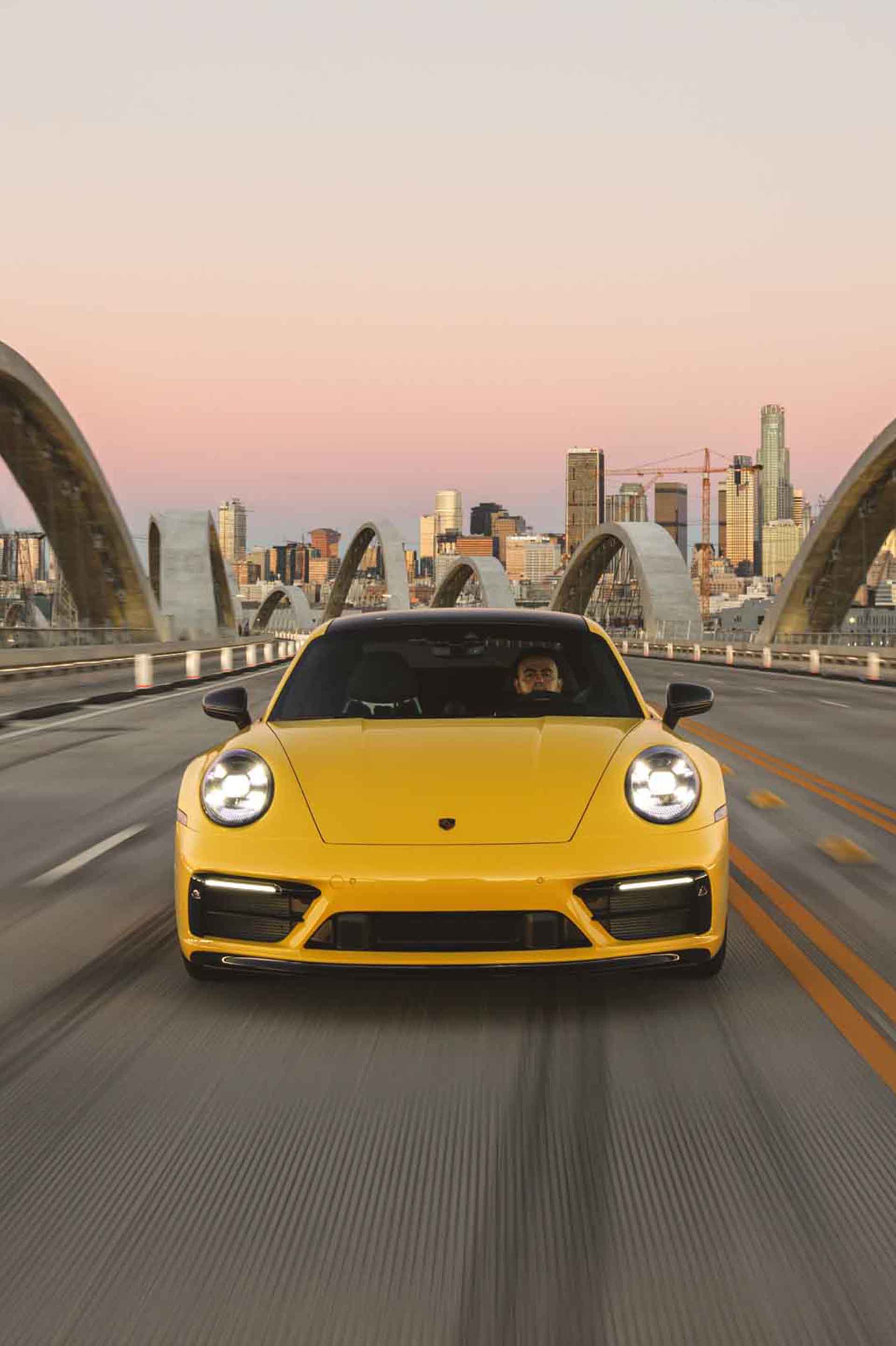 2023 Porsche 911 Carrera T (Color: Racing Yellow) Front Wallpapers #32 of 192