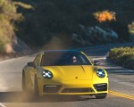 2023 Porsche 911 Carrera T (Color: Racing Yellow) Front Wallpapers 150x120