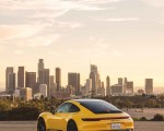 2023 Porsche 911 Carrera T (Color: Racing Yellow) Rear Three-Quarter Wallpapers 150x120