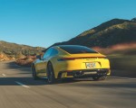 2023 Porsche 911 Carrera T (Color: Racing Yellow) Rear Three-Quarter Wallpapers 150x120