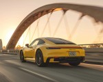 2023 Porsche 911 Carrera T (Color: Racing Yellow) Rear Three-Quarter Wallpapers 150x120
