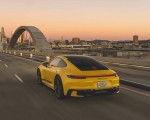 2023 Porsche 911 Carrera T (Color: Racing Yellow) Rear Three-Quarter Wallpapers 150x120