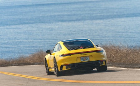 2023 Porsche 911 Carrera T (Color: Racing Yellow) Rear Wallpapers 450x275 (51)