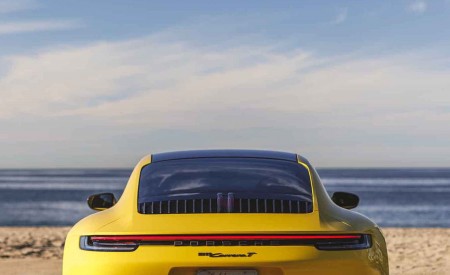 2023 Porsche 911 Carrera T (Color: Racing Yellow) Rear Wallpapers 450x275 (65)