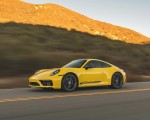 2023 Porsche 911 Carrera T (Color: Racing Yellow) Side Wallpapers 150x120