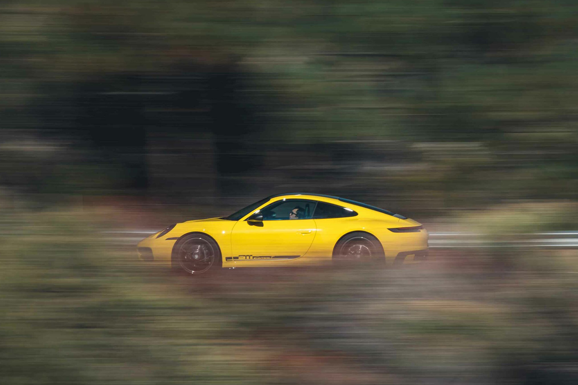2023 Porsche 911 Carrera T (Color: Racing Yellow) Side Wallpapers #46 of 192