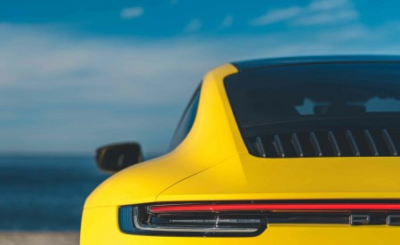 2023 Porsche 911 Carrera T (Color: Racing Yellow) Tail Light Wallpapers 450x275 (77)