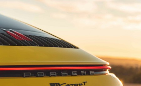 2023 Porsche 911 Carrera T (Color: Racing Yellow) Tail Light Wallpapers 450x275 (79)