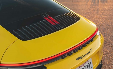 2023 Porsche 911 Carrera T (Color: Racing Yellow) Tail Light Wallpapers 450x275 (80)