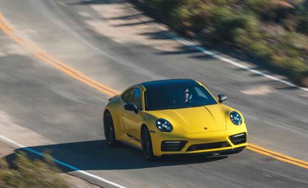 2023 Porsche 911 Carrera T (Color: Racing Yellow) Top Wallpapers 450x275 (54)