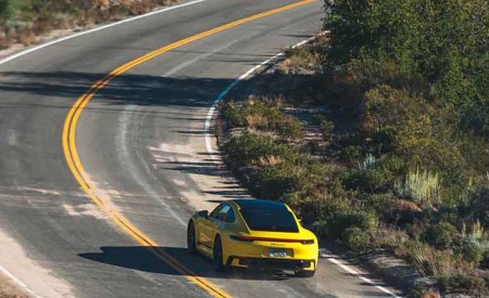 2023 Porsche 911 Carrera T (Color: Racing Yellow) Top Wallpapers 450x275 (55)