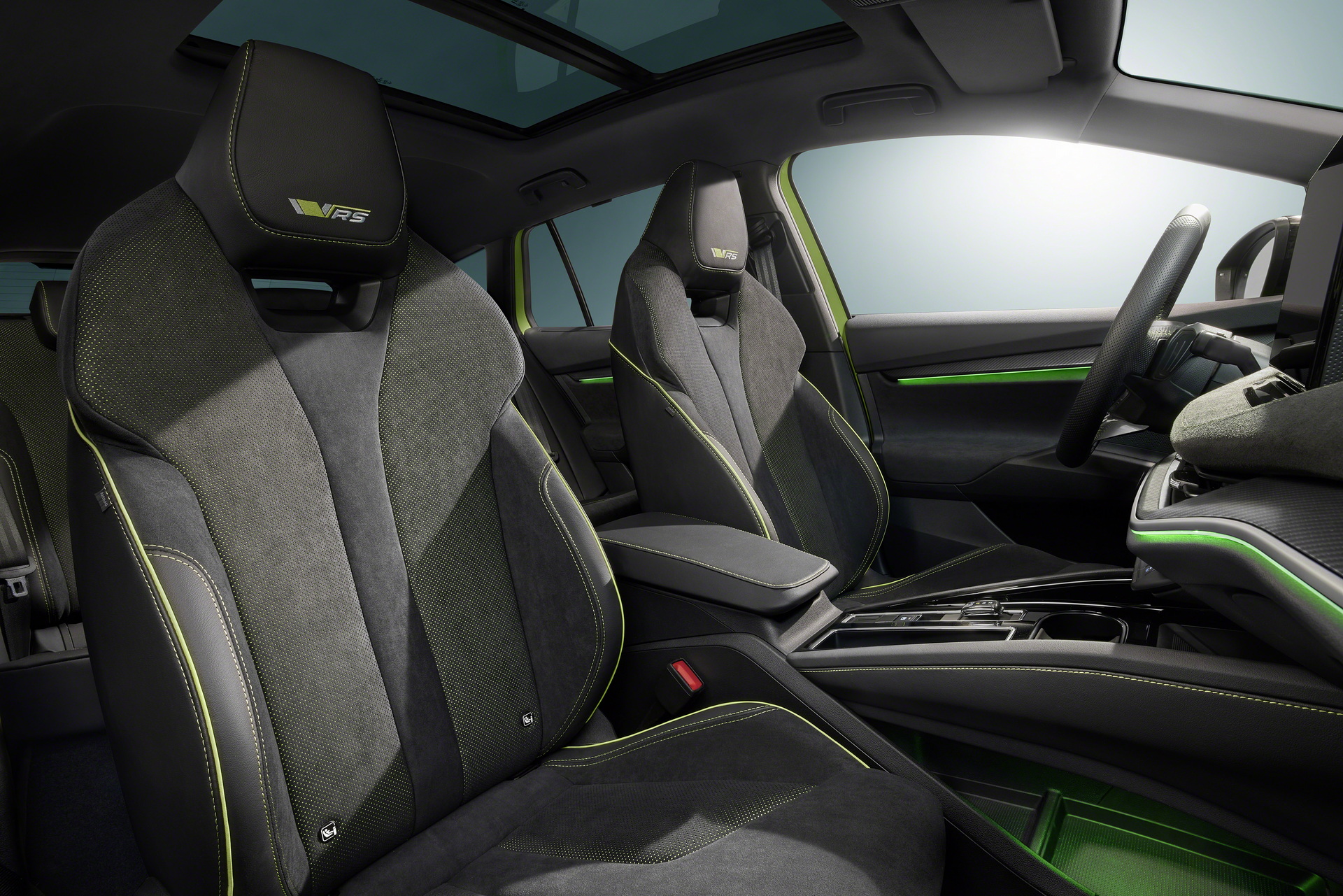 2023 Skoda Enyaq RS iV Interior Front Seats Wallpapers (10)