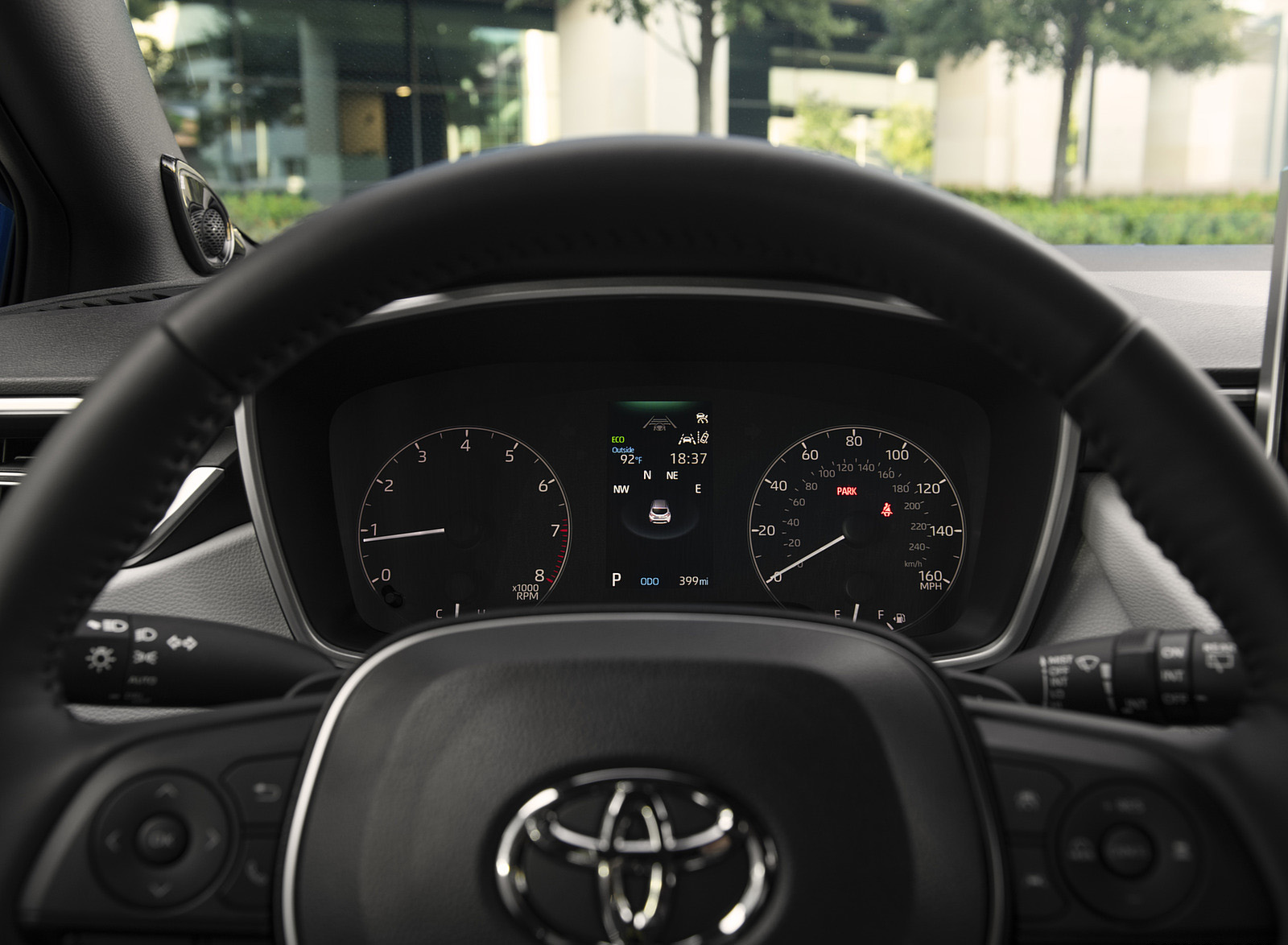 2023 Toyota Corolla Hatchback SE (Color: Blue Crush Metallic) Instrument Cluster Wallpapers #17 of 20