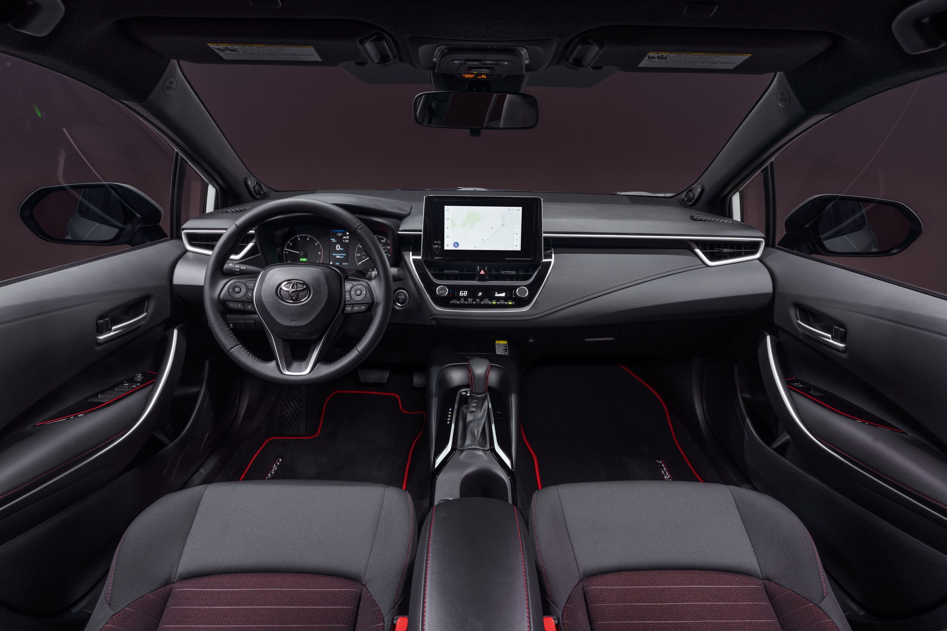 2023 Toyota Corolla Hybrid SE Infrared Special Edition Interior Cockpit Wallpapers #11 of 17