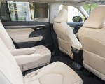 2023 Toyota Highlander Limited AWD 2.4-Liter Turbo (Color: Cypress Green) Interior Rear Seats Wallpapers 150x120