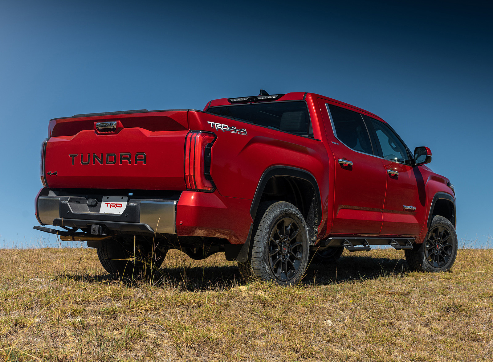 2023 Toyota Tundra TRD with Lift Kit Rear Three-Quarter Wallpapers (9)