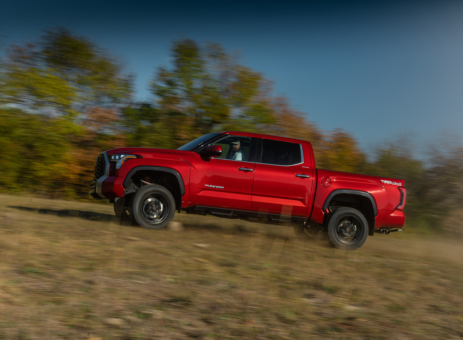 2023 Toyota Tundra TRD with Lift Kit Side Wallpapers #3 of 13