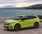 2023 Škoda Enyaq RS iV Front Three-Quarter Wallpapers 150x120